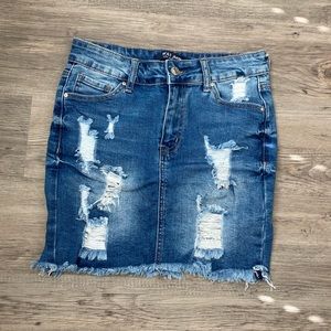 Jean Skirt